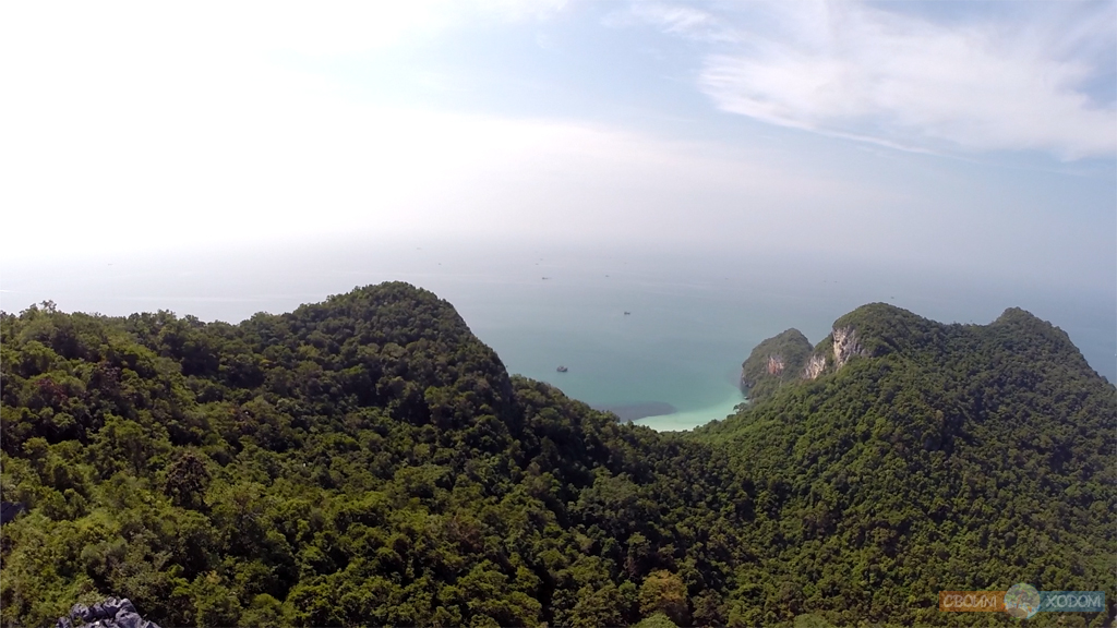 Национальный Морской Парк Ангтхонг | Mu Ko Ang Thong National Park | Остров Вуа Талап | Вид с самой высокой смотровой